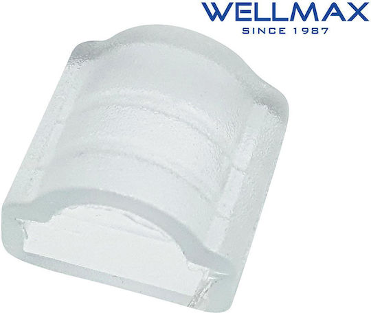 Wellmax 12mm LED Streifen Neon Endkappe 02.038.0177 5 Stück