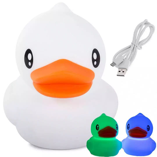 Verk Group Led Kids Decorative Lamp Duck Rgb