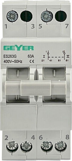 Geyer Διπολικός Μεταγωγικός Διακόπτης Ράγας