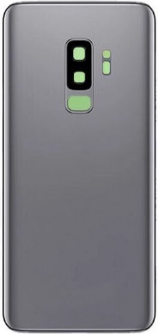 Καπάκι Μπαταρίας Samsung Galaxy S9+ Plus G965 Silver Original Camera Glass