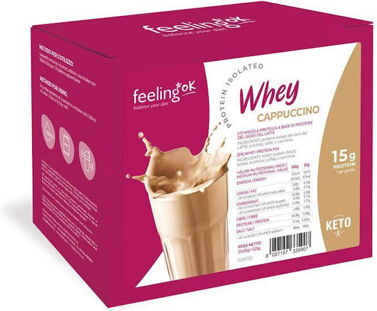 Organic Protein Whey with Flavor Cappuccino 21x25gr