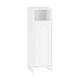 SoBuy Bathroom Cabinet Laundry L30xW30xH97cm White