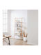 Kids Wooden Bookcase Gray 65x38cm