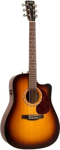 Simon & Patrick Songsmith Cutaway Faded Bourbon Burst Q1t Ηλεκτροακουστική Κιθάρα