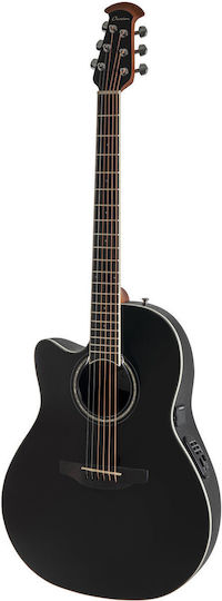 Ovation Ηλεκτροακουστική Κιθάρα Celebrity Cs Standard Mid Cutaway Μαύρο Cs24l-5g-g