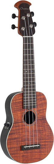 Ovation Soprano Electro-Acoustic Ukulele Celebrity Regular Plus Natural Koa UCS10P-KOAE-G