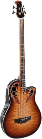 Ovation Електро-акустично Басово Celebrity Електро-акустично Басово 4-струнно Cognac Burst Ceb44x-7c-g