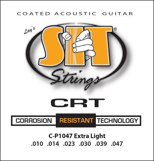 Sit Crt Coated Phosphor Bronze Cp1047 Χορδες Σετ Ακουστικης