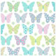 Парти Салфетки Дизайни 33x33 См Комплект 20 Бройки Butterflie Dream