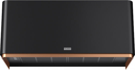 Franke Franke Mythos Masterpiece Wall Μηχανισμός Απορρόφησης 80cm Μαύρος