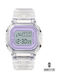 Ghetto Digital Women's Watch with Transparent Rubber Strap