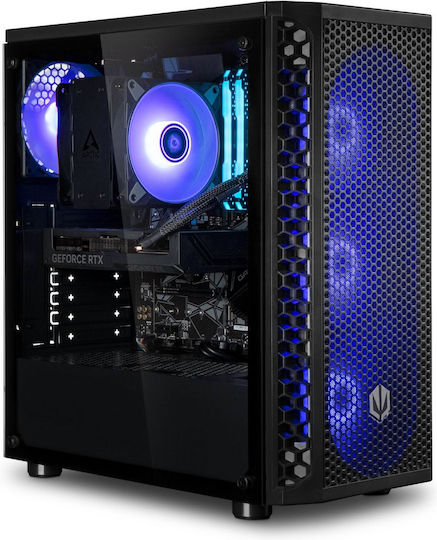U-Case Radiant Gaming Desktop PC (Ryzen 5-7500F/32GB DDR5/1TB SSD/GeForce RTX 5060/W11 Home)