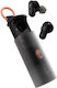 Skullcandy In-ear Bluetooth Handsfree Ακουστικά με Αντοχή στον Ιδρώτα Μαύρα