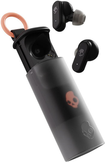 Skullcandy In-ear Bluetooth Handsfree Ακουστικά με Αντοχή στον Ιδρώτα Μαύρα