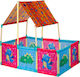Căsuță De Joacă Pentru Copii Multifuncțională Baby Paradise Cu Gard Multicoloră 113x115x77cm