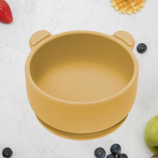 AppeKids Kinderessschale aus Silikon Beige