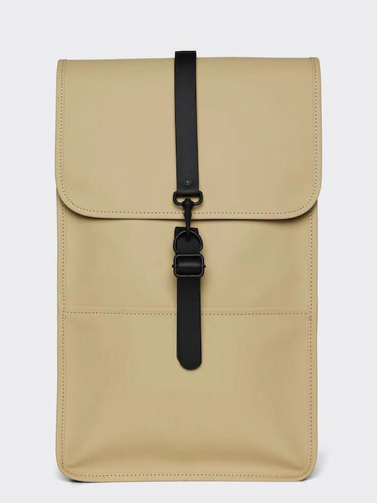 Rains Backpack Αδιάβροχο Μπεζ