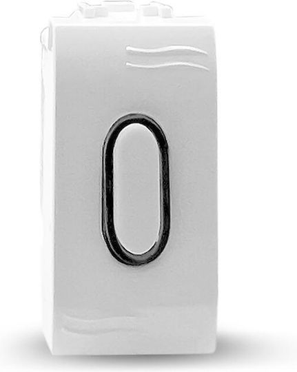 Geyer Recessed Dimmer Switch with Frame Classic in White Color