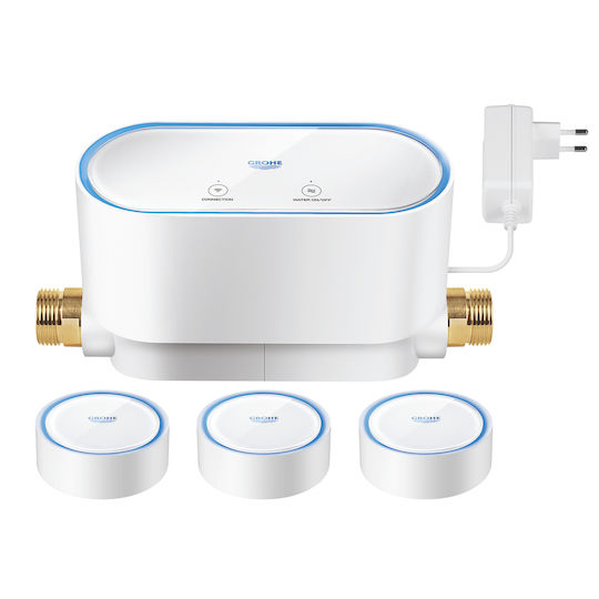 Grohe Sense Water Leak Detection Set with 3 Smart Water Sensors