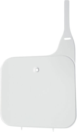 Ufo Number Plate Plastic Ho02607-041 500 Honda Cr 250 R 87-94 125 White Piece