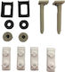 Spare Parts Toilet Seat Cover Wc-3a Lamaplast