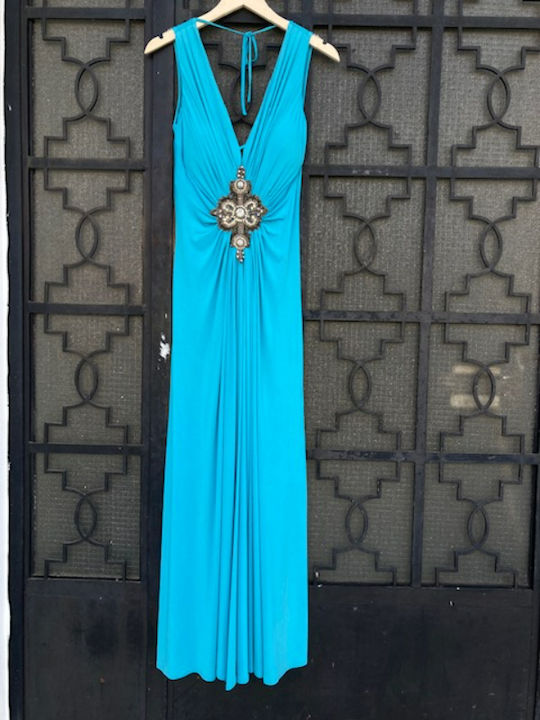 Mischalis Atelier Kleid Hochzeit - Taufe Türkis Mischalis Atelier Kleid Hochzeit - Taufe Türkis