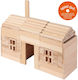 Goki Nature Wooden Building Blocks For 2+ Years 200 Pieces