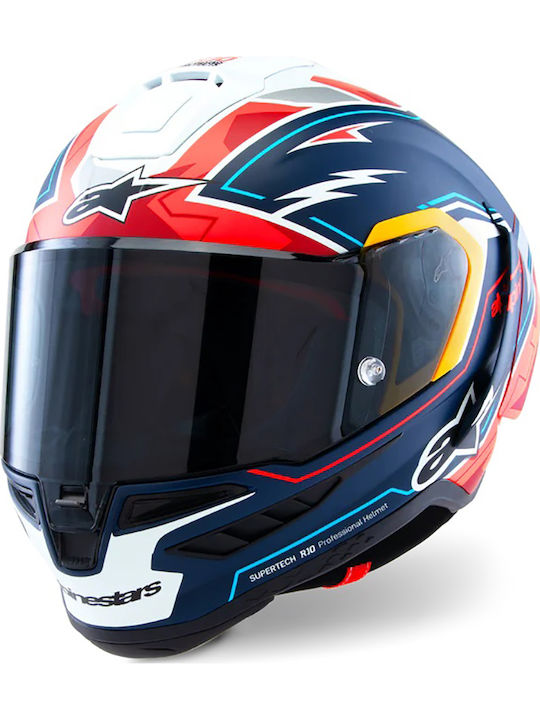 Alpinestars Supertech R10 Pedro Acosta Le Κράνος Μηχανής Full Face ECE 22.06 με Pinlock