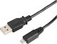 Regular USB 2.0 spre micro USB Cablu Negru 1.8m (AT-01338) 1buc