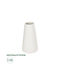 GloboStar Consoli Pot Ceramic Beige 14x14x25cm.