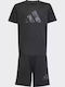 Kids' Set with Shorts Summer 2pcs Black