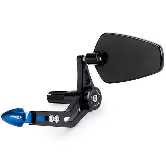 Motorcycle Protective Gear Clutch Lever Protector Rear-view Mirror Blue Universal 21441a Puig