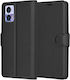 Book Piele Negru (Motorola Edge 30)