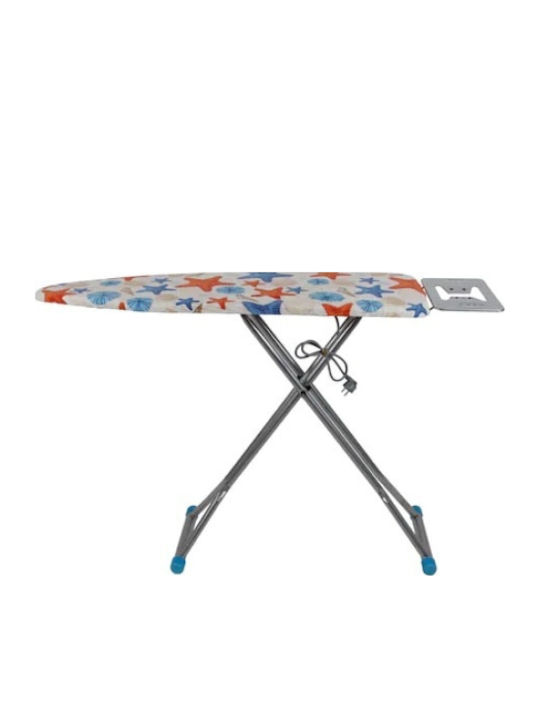 Masă de călcat pentru fier de călcat cu abur Compact cu priză 112x36cm