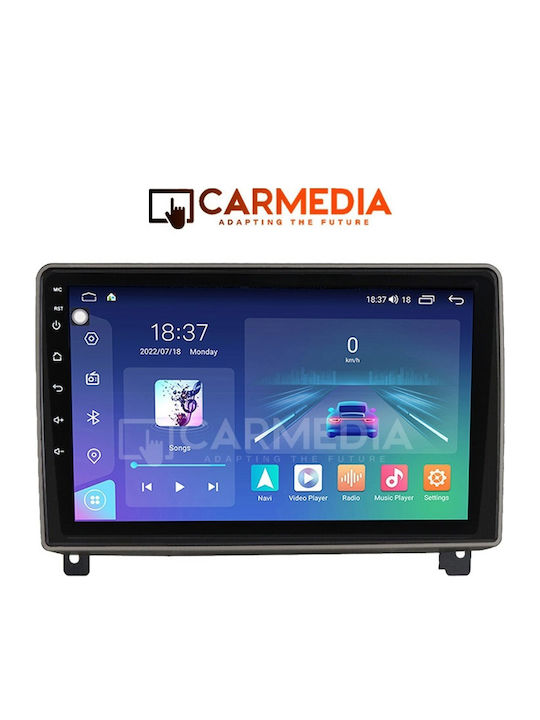 Carmedia Car Audio System for Peugeot 407 2004-2011 (Bluetooth/USB/WiFi/GPS/Apple-Carplay/Android-Auto) with Touch Screen 9"