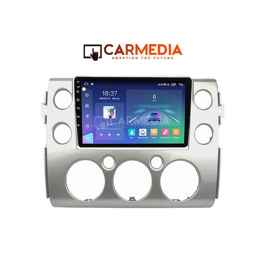 Carmedia Car Audio System for Toyota FJ 2007-2013 (Bluetooth/USB/WiFi/GPS/Apple-Carplay/Android-Auto) with Touch Screen 9"