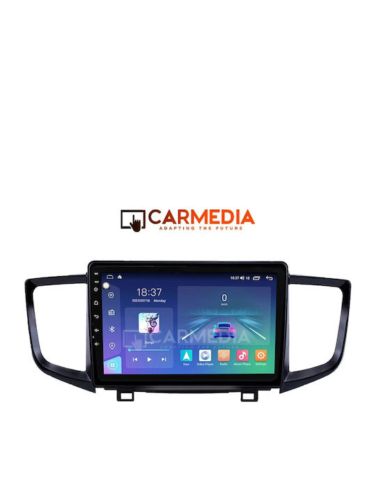 Carmedia Car Audio System for Honda Pilot 2016-2019 (Bluetooth/USB/WiFi/GPS/Apple-Carplay/Android-Auto) with Touch Screen 9"