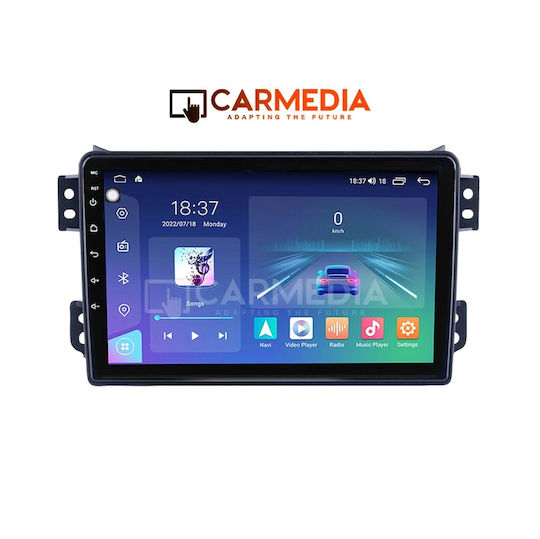 Carmedia Car Audio System for Opel Agila Suzuki Splash 2008 (Bluetooth/USB/WiFi/GPS/Apple-Carplay/Android-Auto) with Touch Screen 9"