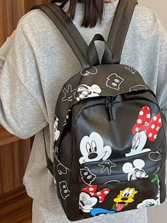 ShuShu Schulranzen Rucksack Kindergarten Schwarz