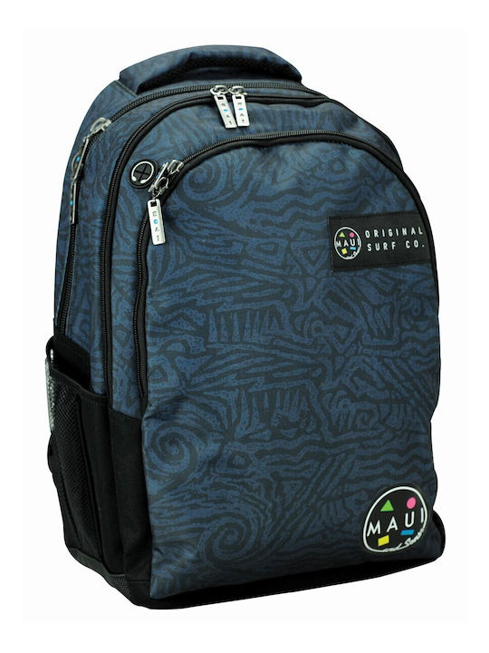 Maui & Sons Ocean School Backpack Elementary Black 30L 30 x 28 x 48cm 2025