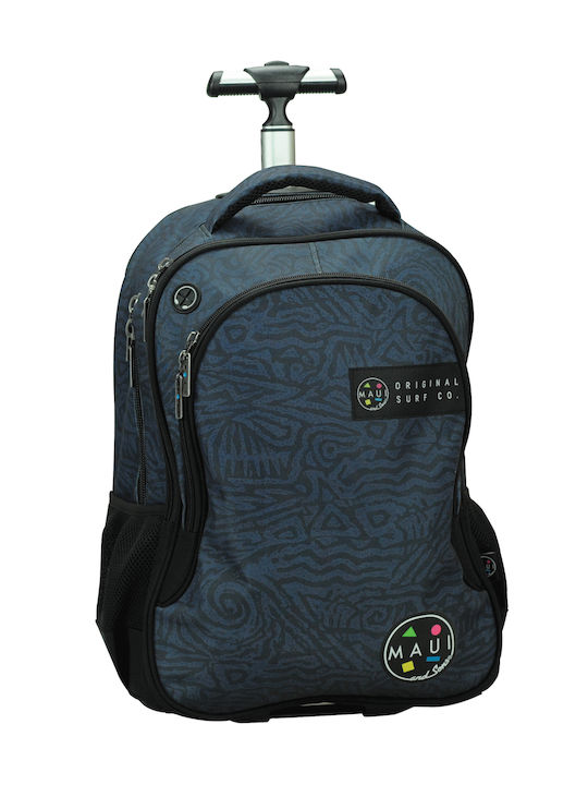Maui & Sons Ocean Bag Trolley Black Maui & Sons Ocean Bag Trolley Black