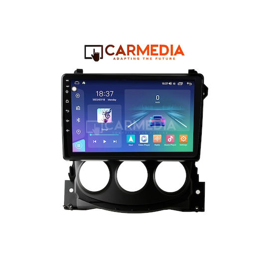 Carmedia Ηχοσύστημα Αυτοκινήτου για Nissan 370Z 2009-2012 (Bluetooth/USB/WiFi/GPS/Apple-Carplay/Android-Auto) με Οθόνη Αφής 9"