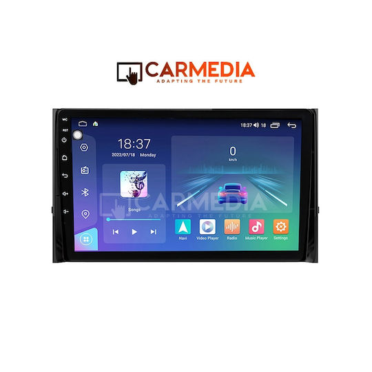 Carmedia Car Audio System for Skoda Karoq / Kodiaq 2016 (Bluetooth/USB/WiFi/GPS/Apple-Carplay/Android-Auto) with Touch Screen 9"