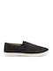Πάνινα Ανδρικά Slip-On Μαύρα