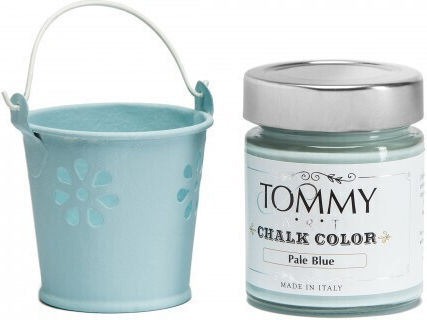 Tommy Art Chalk Varnish Paint 140ml Pale Blue