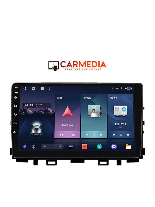Carmedia Car Audio System for Kia Rio / Stonic 2017 (Bluetooth/USB/WiFi/GPS/Apple-Carplay/Android-Auto) with Touch Screen 9"