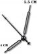 Indicatoare De Ceasuri Metalice Negre 4-5.5cm