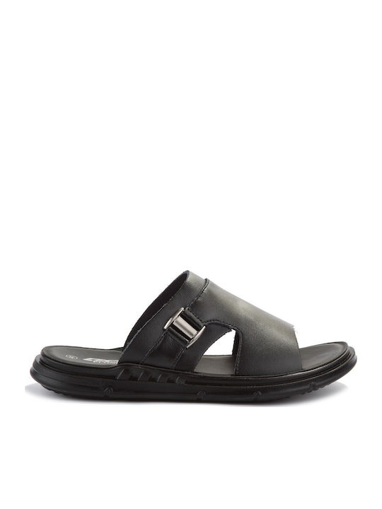 Fshoes Fshoes Ανδρικά Σανδάλια σε Μαύρο Χρώμα