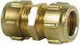Свръзка Правa Conex Compression 22x22mm Месинг Gg-1020301