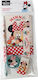Gim Minnie Kids Stationery Set with Pencil, Sharpener, Eraser, Notepad and Ruler 6pcs